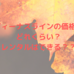 ヴィーナスラインの価格はどれくらい？レンタルはできる？？