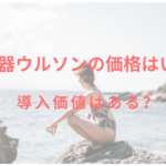 美容機器ウルソンの価格はいくら?導入価値はある?