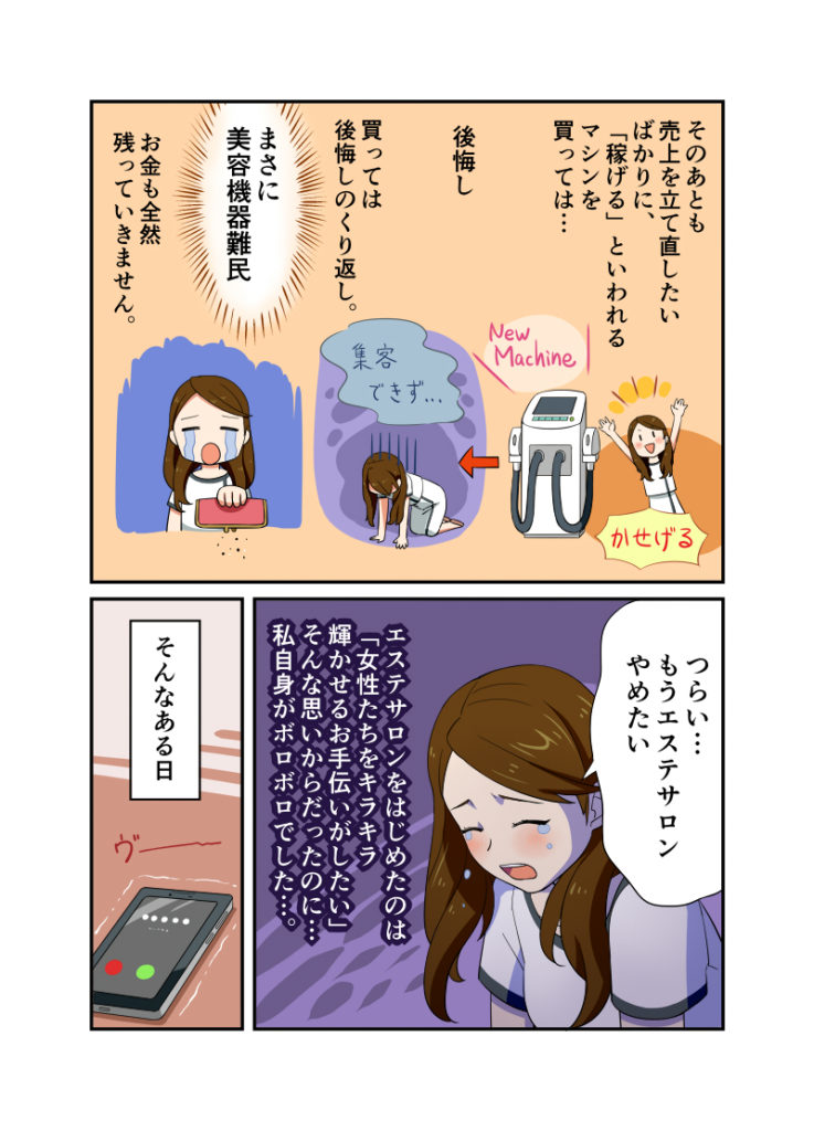 レディチア エステ機器 エステサロンコンサル プロフィールの画像