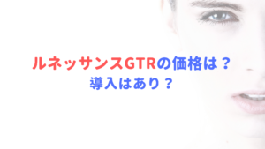 ルネッサンスGTRの価格は？導入はあり？レディチア が解説します。