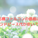 脱毛機ファルコンの価格は?ハンドピース代が安い??
