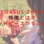 PEGASUS 2019の特徴とは？ハンドピースがすごい？