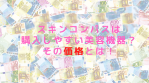 スキンコンパスは購入しやすい美容機器？その価格とは！